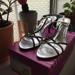 Michelle D formal strappy heel